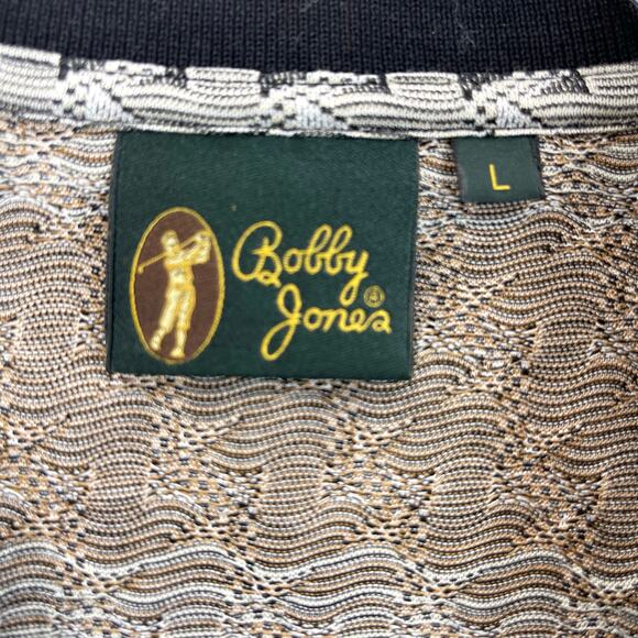 Bobby Jones Men's Golf Polo Shirt Men's Size Large 3 Button Closure - Picture 5 of 12